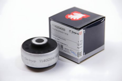 Сайлентблок переднього важеля Fabia 10-/Ibiza 08- (позаду) від JP Group (1140204000) Сайлентблок переднього важеля Fabia 10-/Ibiza 08- (позаду) від JP Group (1140204000)