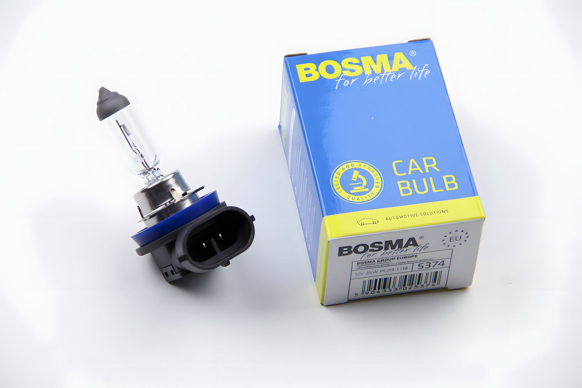 Автолампа BOSMA H8 12V 35W PGJ19-1 (5374) Автолампа BOSMA H8 12V 35W PGJ19-1 (5374)