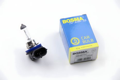 Автомобильная лампа H11 12V 55W PGJ19-2, BOSMA (5404) Автомобильная лампа H11 12V 55W PGJ19-2, BOSMA (5404)
