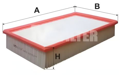 Воздушный фильтр для MERCEDES-BENZ E-CLASS, M-FILTER (K490) Воздушный фильтр для MERCEDES-BENZ E-CLASS, M-FILTER (K490)