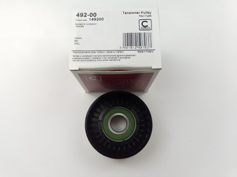 Пластиковий натяжний ролик ременя OPEL, CAFFARO (492-00) пласт. (1340269)