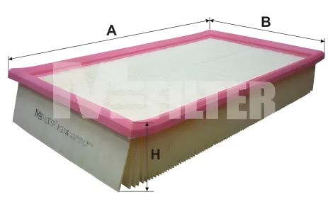 Повітряний фільтр PUCH G-MODELL, MERCEDES-BENZ G-CLASS, E200/430 W210 9502, M-FILTER (K374)