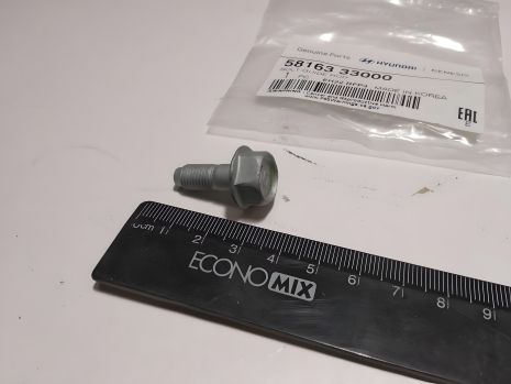 Болт пальця супорта Hyundai/KIA, MOBIS (5816333000) (58163-33000) для авто