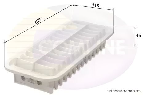Повітряний фільтр COMLINE (CTY12230) для PEUGEOT 107 і CITROËN C1 Повітряний фільтр COMLINE (CTY12230) для PEUGEOT 107 і CITROËN C1