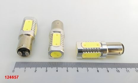 Светодиодная лампа с/ц 12V P21/5W 1157 COBALT 7,5 W (4+1 х 1,5W) метал. белая Светодиодная лампа с/ц 12V P21/5W 1157 COBALT 7,5 W (4+1 х 1,5W) метал. белая