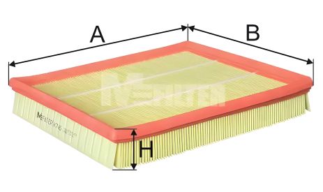 Воздушный фильтр для FORD TRANSIT, M-FILTER (K745)
