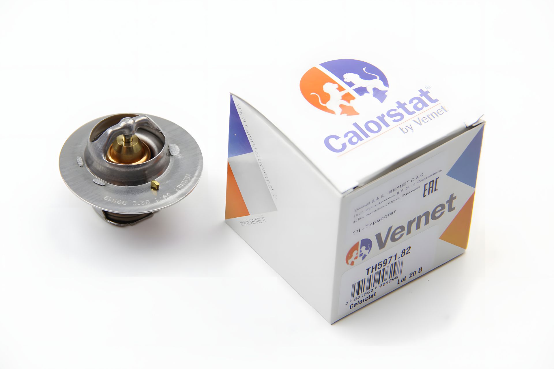 Термостат для Renault Clio II/Kangoo/Laguna II/Trafic 1.9D/dTi/dCi 82- (82 C), CALORSTAT BY VERNET (TH597182) Термостат для Renault Clio II/Kangoo/Laguna II/Trafic 1.9D/dTi/dCi 82- (82 C), CALORSTAT BY VERNET (TH597182)