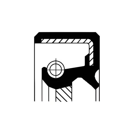 Сальник дифференциала , CORTECO (19033964B)