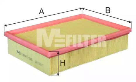 Фильтр воздушный FORD ESCORT, M-FILTER (K216)