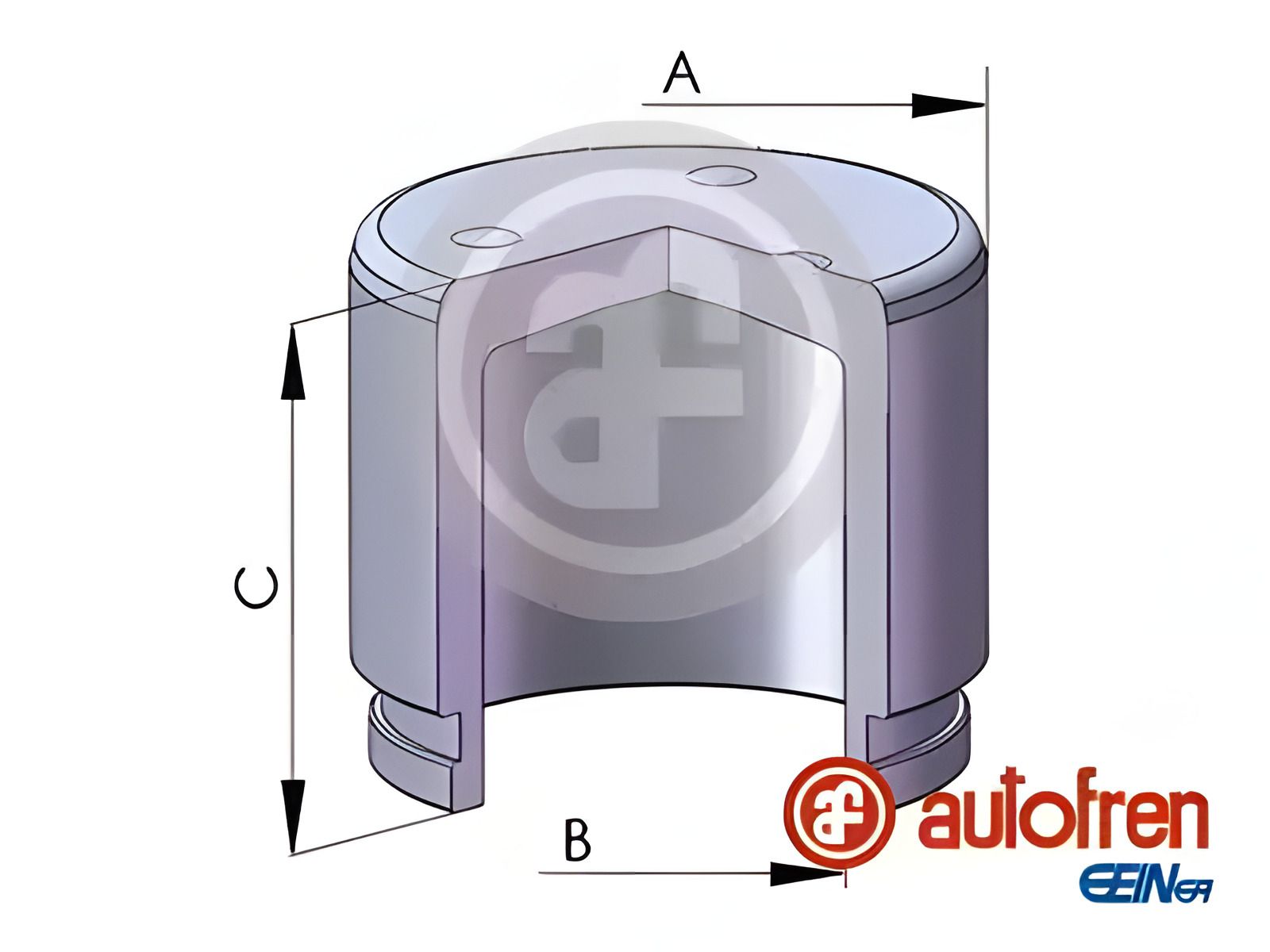 Поршень гальмівного супорту LAND CRUISER/CX-7/LX (45x52,4) 07-, AUTOFREN (D025304) Поршень гальмівного супорту LAND CRUISER/CX-7/LX (45x52,4) 07-, AUTOFREN (D025304)