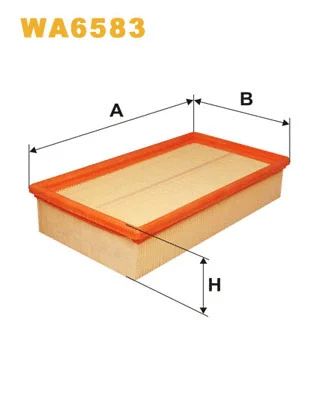 Фільтр повітряний FORD TRANSIT WA6583/AP023/2, WIX FILTERS (WA6583)
