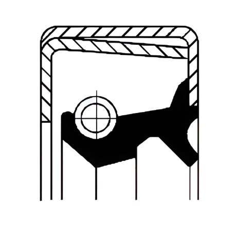 Сальник 50X68X8,5 від CORTECO (19017041B)