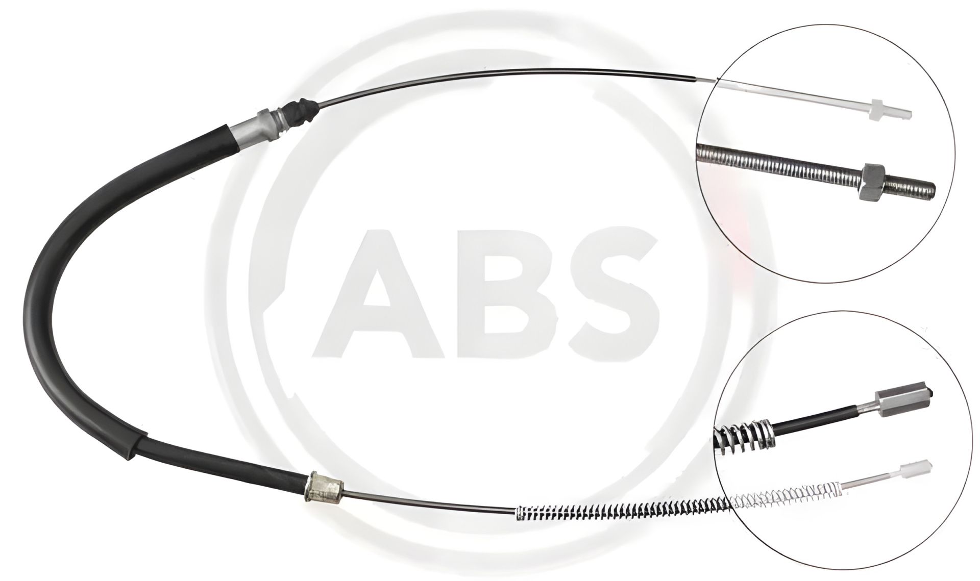 Трос ручного тормоза для автомобиля 405 (92-97) Лив., ABS (K12207) Трос ручного тормоза для автомобиля 405 (92-97) Лив., ABS (K12207)