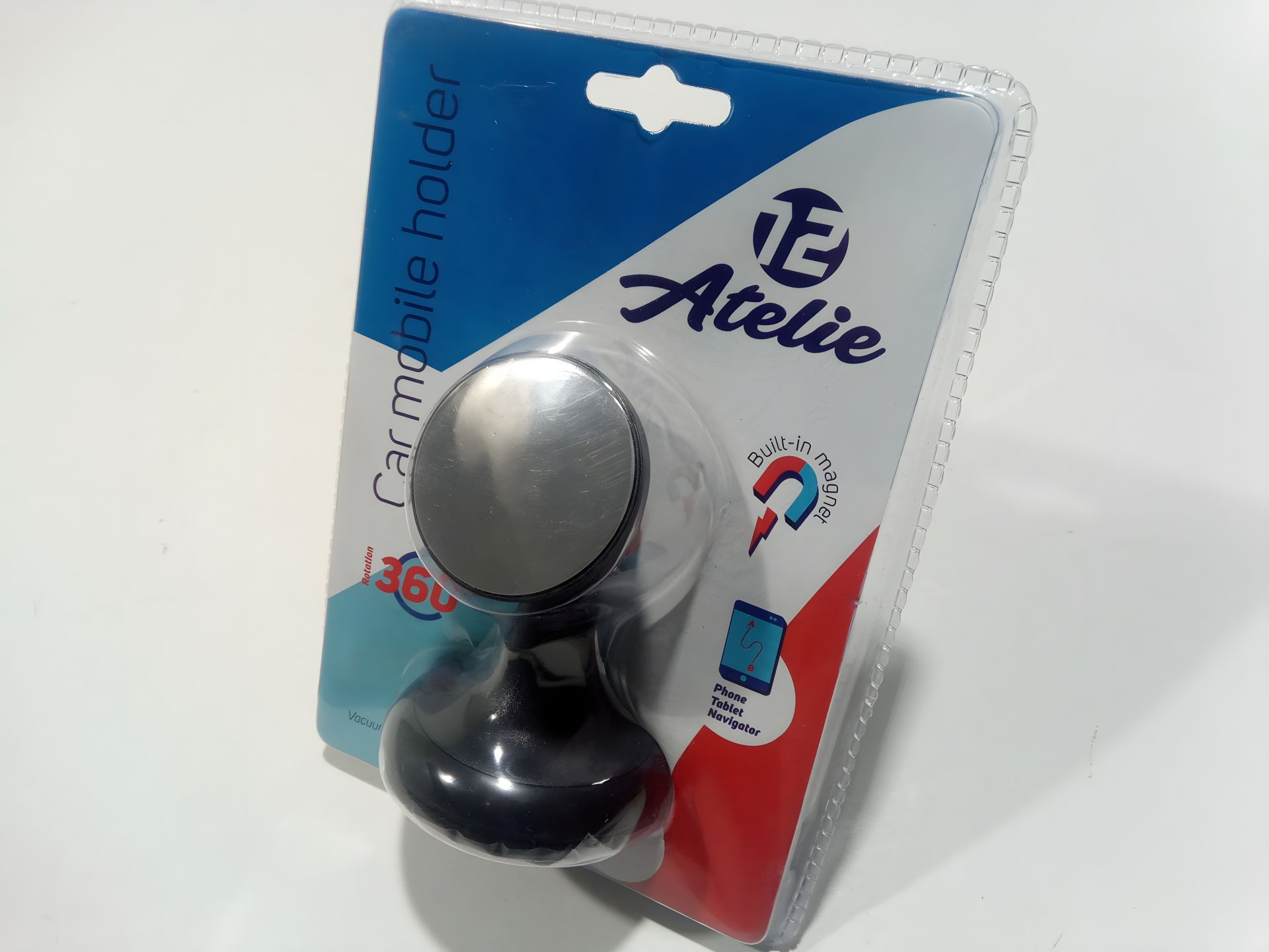 Магнітний тримач телефону на лобове скло, 12 Atelie (951843) Магнітний тримач телефону на лобове скло, 12 Atelie (951843)