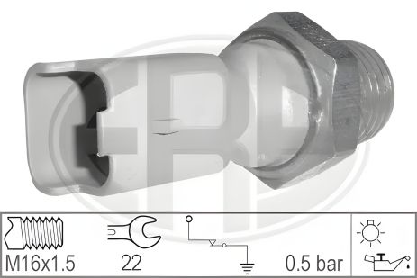 Датчик тиску оливи OPEL CORSA, MINI MINI, MAZDA 5, ERA (330026)