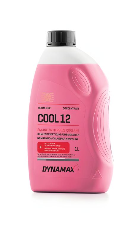 Антифриз G12 DYNAMAX COOL ULTRA концентрат (1L), артикул 500143