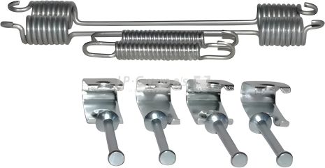 Монтажный комплект задних барабанных тормозов для DOBLO/FOCUS 04-228х42, JP Group (1563950610)