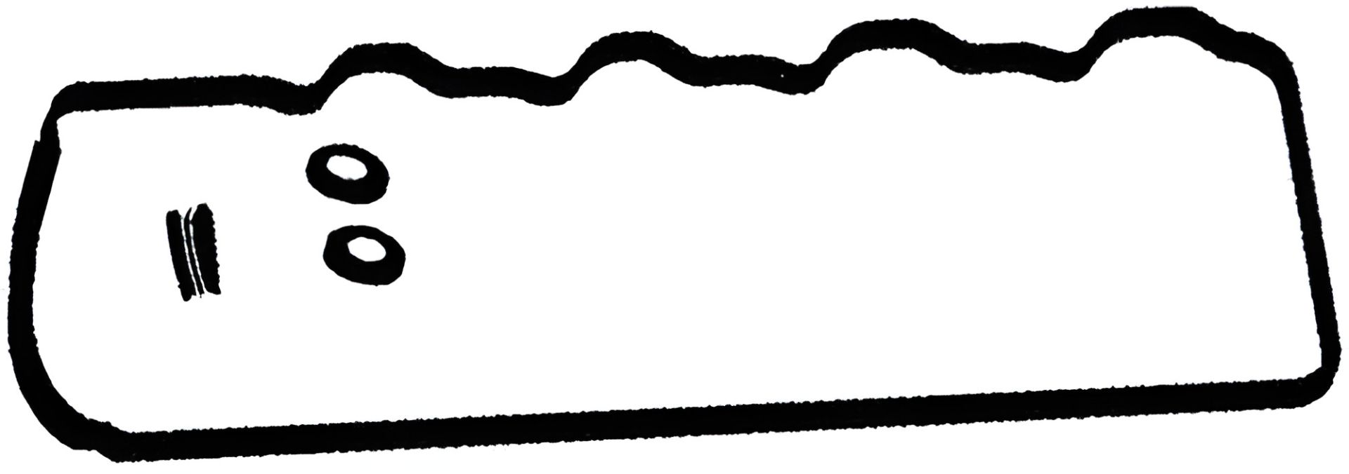 Прокладка клапанної кришки к-кт для Mitsubishi L200/Pajero 2.5D -07, BGA (RK5374) Прокладка клапанної кришки к-кт для Mitsubishi L200/Pajero 2.5D -07, BGA (RK5374)