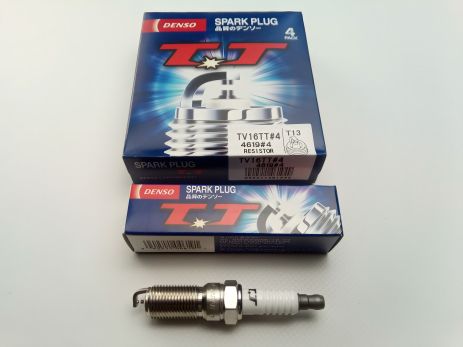 Свічка запалювання DENSO TT TV16TT.4/ T13 для FORD, 4 шт., ціна за шт. Свічка запалювання DENSO TT TV16TT.4/ T13 для FORD, 4 шт., ціна за шт.
