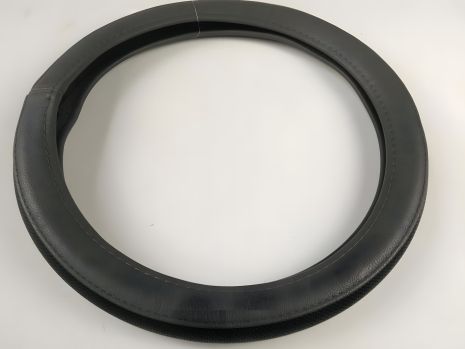 Кермовий чохол "AMTRA" (H-01/02 СЧ) "M" 37-39 см сірий/чорний