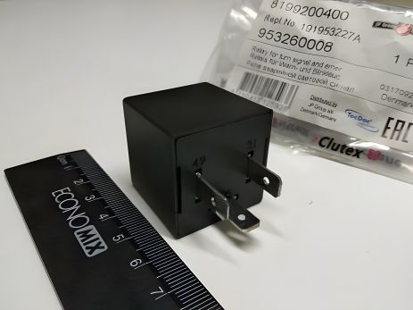 Реле поворотов 3 контакта/12V для VW/Fiat/Peugeot/Citroen/Ford/Opel, JP Group (8199200400)