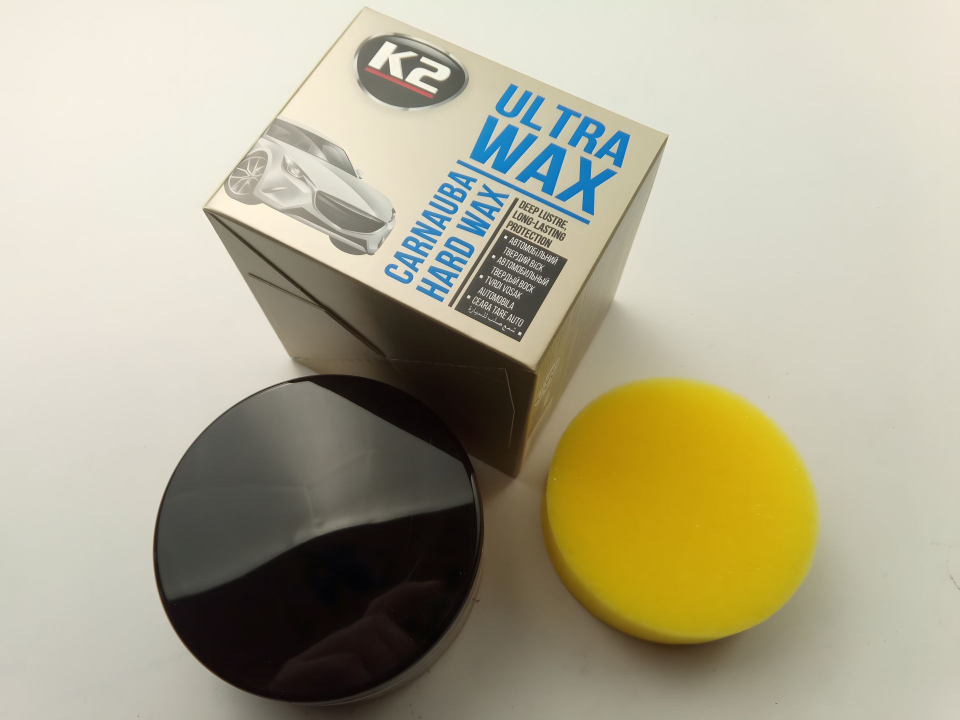 K2 Ultra Wax Поліроль для кузова (K073) твердий віск (250 мл) K2 Ultra Wax Поліроль для кузова (K073) твердий віск (250 мл)