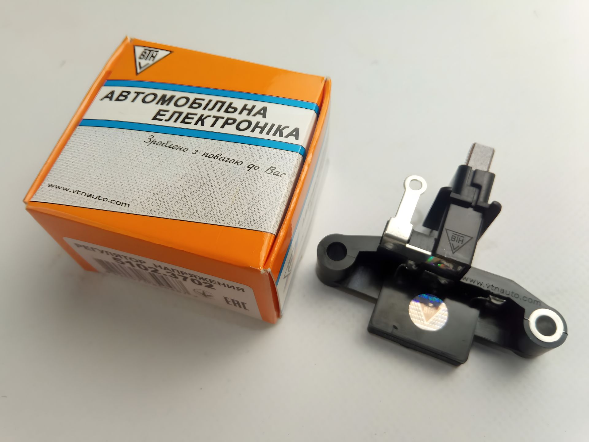 Реле-регулятор для ВАЗ 2108-15, от ВТН (5102.3702) ген. ПРАМО Реле-регулятор для ВАЗ 2108-15, от ВТН (5102.3702) ген. ПРАМО