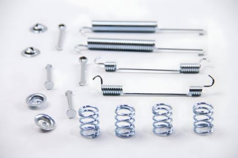 Монтажний к-кт гальмівних барабанів (задніх) TRANSIT 00-, JP Group (1563950510)