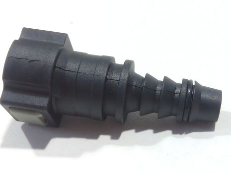 Прямий штуцер паливного трубопроводу іномарки D 9,49 мм/ID 10 мм, ЗАВОД