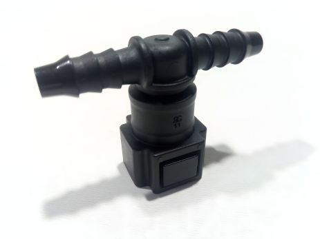 Топливный штуцер, соединитель трубопровода ВАЗ, ЗАВОД (двойной) Т-образный (1118-1104410-20)