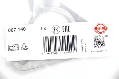 Турбіни прокладка Citroen Jumper/Ford Transit/Peug, ELRING (007140) Турбіни прокладка Citroen Jumper/Ford Transit/Peug, ELRING (007140)