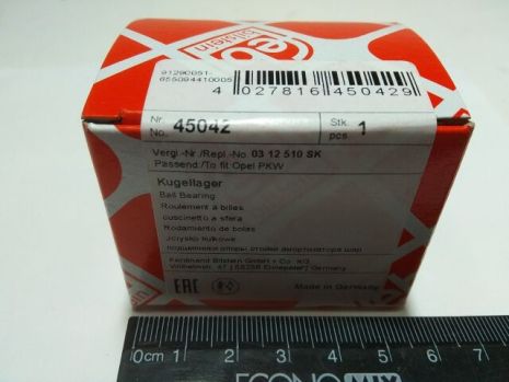 Astra G, Febi (45042) передня стійка (312510)