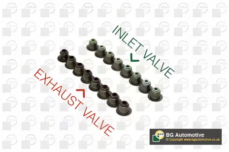 Сальник клапана Berlingo/Jumpy/Caddy/T4 BMW3(E21/E30) 90- (комплект), BGA (VK6338) Сальник клапана Berlingo/Jumpy/Caddy/T4 BMW3(E21/E30) 90- (комплект), BGA (VK6338)