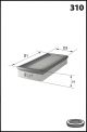 Фільтр повітряний MINI MINI, MECAFILTER (ELP9118) Фільтр повітряний MINI MINI, MECAFILTER (ELP9118)