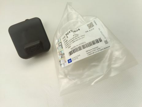 Ручка відкриття капота для Aveo T250, "GM" (96476604) чорна Ручка відкриття капота для Aveo T250, "GM" (96476604) чорна