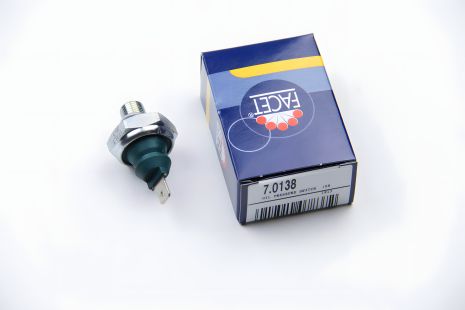 Тиску оливи датчик (0,5bar/1 конт./зелений) GOLF IV/OCTAVIA 1.0/1.4/1.6 94-06, FACET (70138)