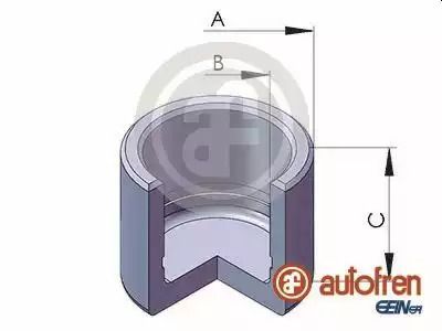 Поршень переднього супорта TRANSIT/DAILY/RANGE ROVER 77-99 41-34мм, AUTOFREN (D02528)