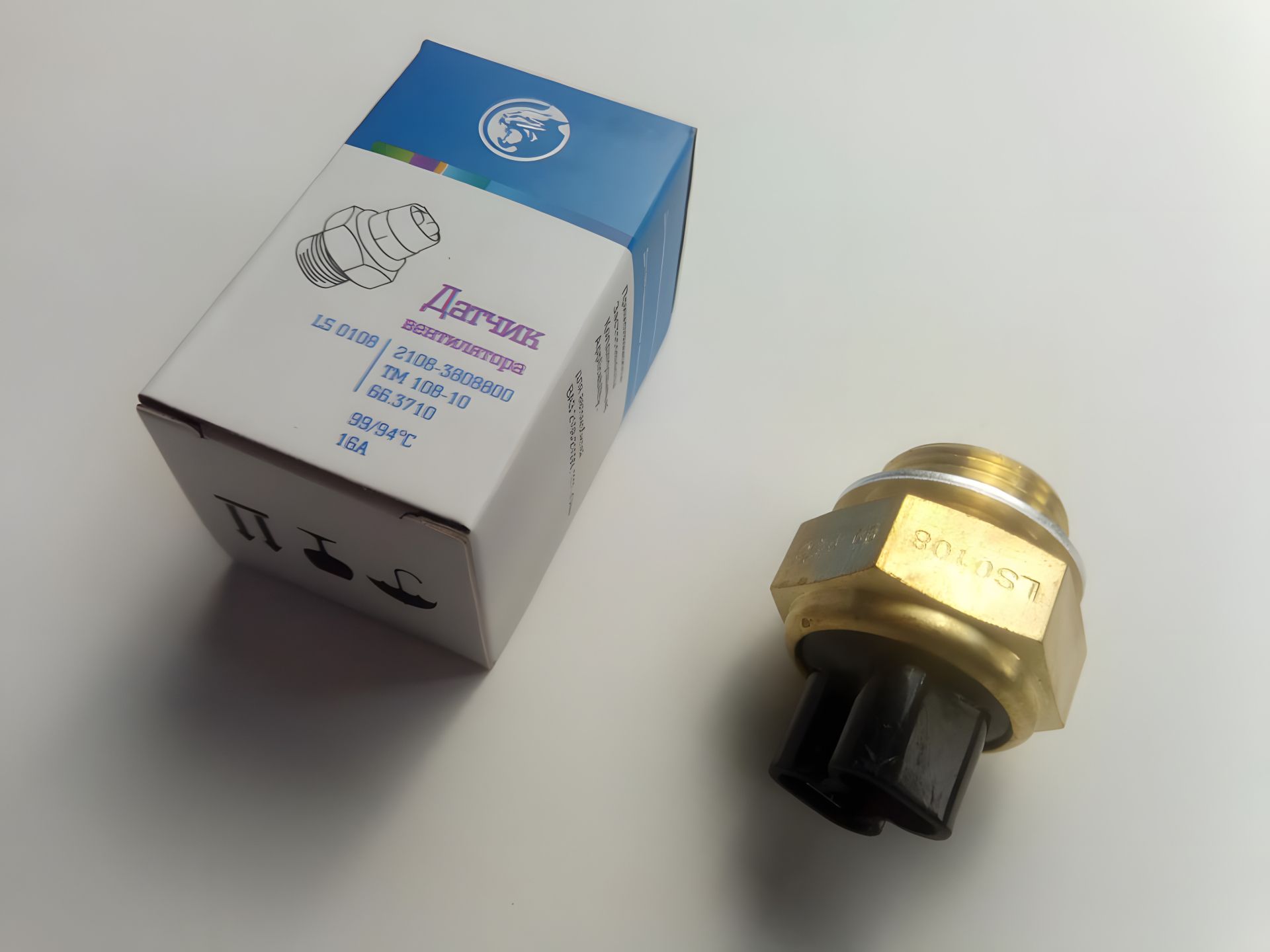 Вентилятора датчик включення ВАЗ 2108 (99-94), Лузар (LS 0108) (2108-3828010) Вентилятора датчик включення ВАЗ 2108 (99-94), Лузар (LS 0108) (2108-3828010)