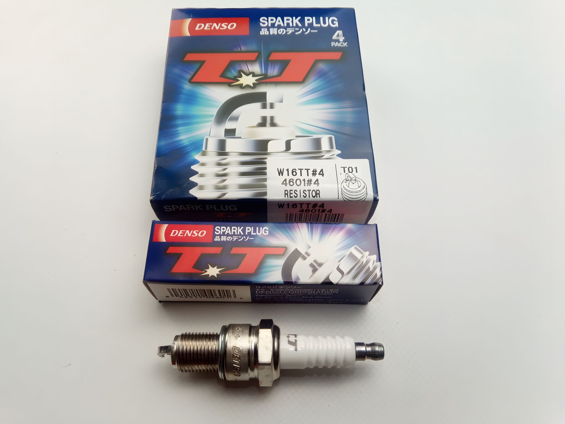 Свічка запалювання DENSO TT W16TT.4/T01 ГАЗ 406 дв. 4 шт. в упак.ціна за шт. Свічка запалювання DENSO TT W16TT.4/T01 ГАЗ 406 дв. 4 шт. в упак.ціна за шт.