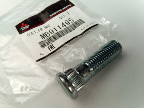 Шпилька для колеса MITSUBISHI, номер MB911495 Шпилька для колеса MITSUBISHI, номер MB911495