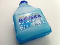 Зимний очиститель и омыватель стекла Аляска -80 1л. концентрат