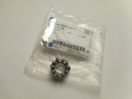 Гайка маточини для Lanos, "GM" (94515177) задня Гайка маточини для Lanos, "GM" (94515177) задня