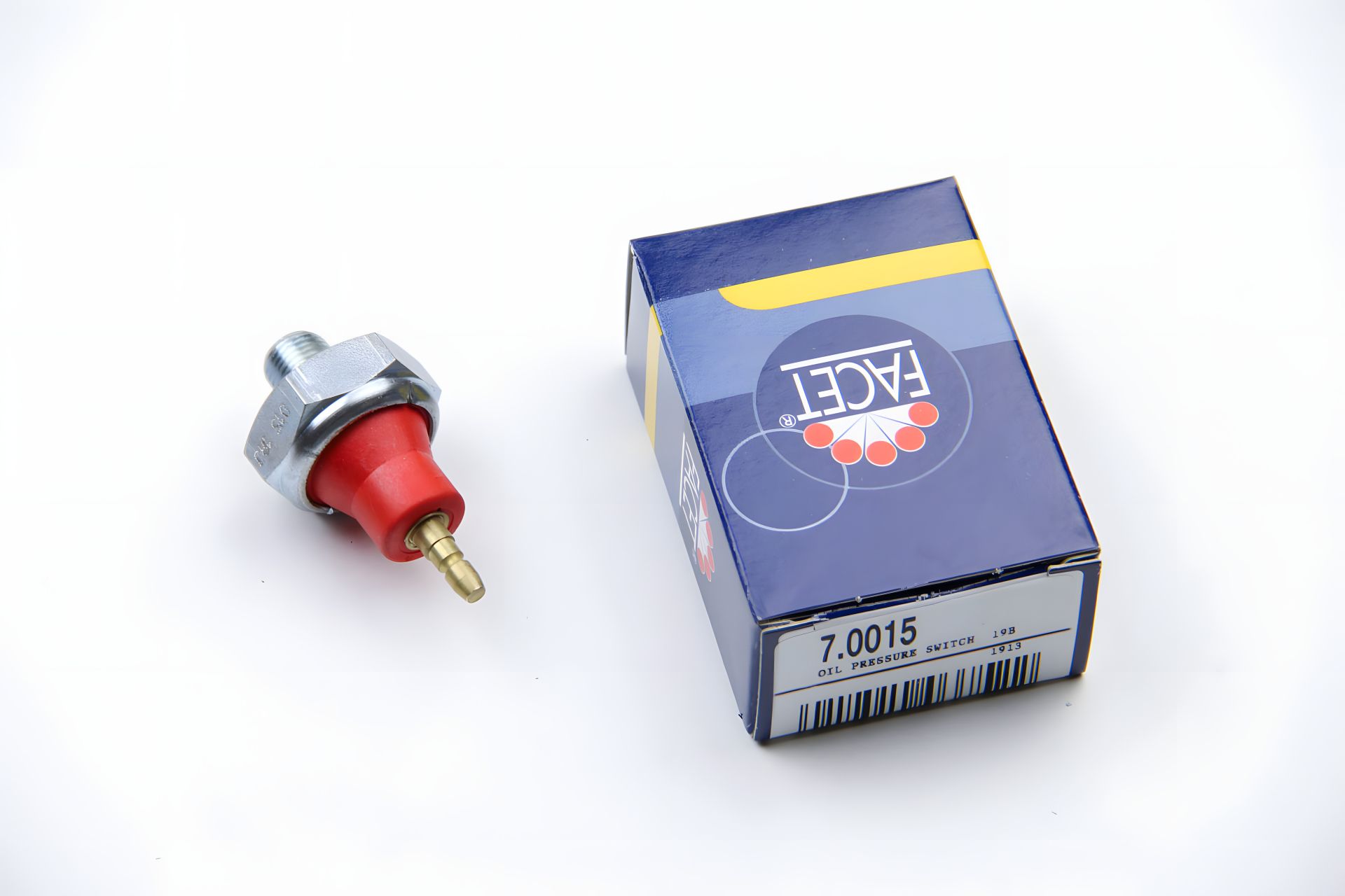 Датчик тиску оливи (0,4bar/1 конт./червоний) Opel Combo/Honda Civic 1.4-3.5 85- (R1/8x28), FACET (70015) точний Датчик тиску оливи (0,4bar/1 конт./червоний) Opel Combo/Honda Civic 1.4-3.5 85- (R1/8x28), FACET (70015) точний