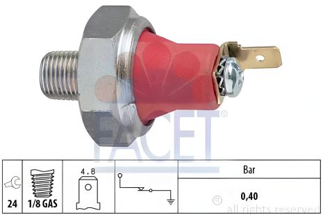 Датчик тиску оливи Daewoo Matiz 0.8-1.0, FACET (70173) Датчик тиску оливи Daewoo Matiz 0.8-1.0, FACET (70173)