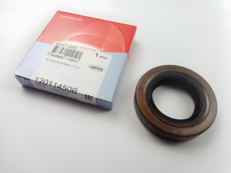 Задний сальник КПП ВАЗ 2101 (вторичного вала), Corteco (12011450B) (2101-1701210)