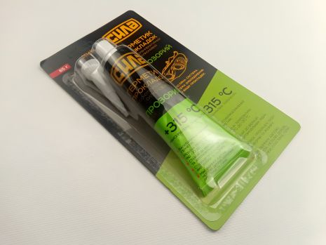 Герметик прозрачный СИЛА (951434), 85г большой