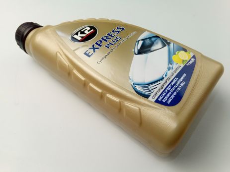 Суперконцентрат шампуню K2 EXPRESS PLUS, 1 л, жовтий (EK141) Суперконцентрат шампуню K2 EXPRESS PLUS, 1 л, жовтий (EK141)
