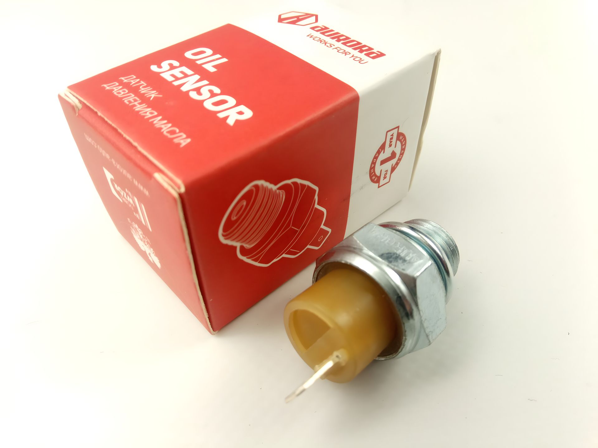 Датчик давления масла аварийный ВАЗ 2101, AURORA (OS-LA2106) (2101-3810600) Датчик давления масла аварийный ВАЗ 2101, AURORA (OS-LA2106) (2101-3810600)