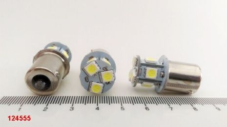 Лампа світлодіод с/ц 24V P21W 1156 8SMD біла Лампа світлодіод с/ц 24V P21W 1156 8SMD біла