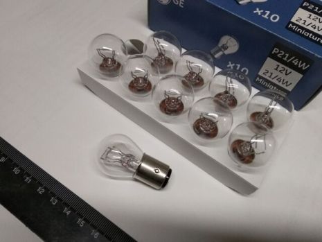 General Electric 12V P2V P21/4W LAMP з роздутою OSIK (1122.10K) (10 шт. В одиницях) ціна на 1 шт